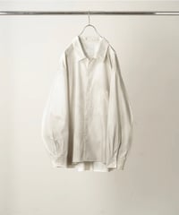 【ANCELLM（アンセルム）】L.T OZ DENIM SHIRT -G.WHITE