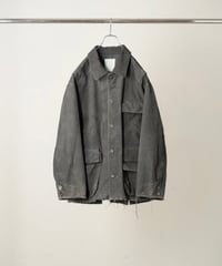 【ANCELLM（アンセルム）】FINX HUNTING JACKET -BLACK