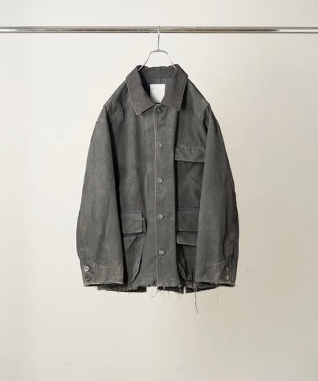 【ANCELLM（アンセルム）】FINX HUNTING JACKET -BLACK