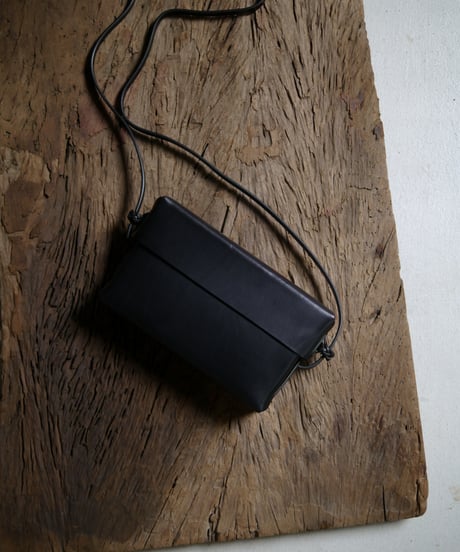 【KAMAROAN（カマロアン）】Woven Lid Bag  -All Black