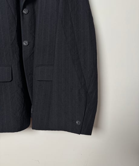 【YOKO SAKAMOTO（ヨーコサカモト）】SUIT JACKET –BLACK