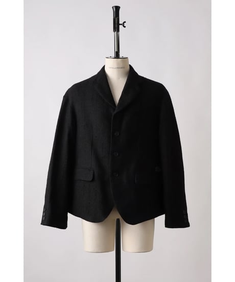 【SHINYAKOZUKA（シンヤコヅカ）】SMALL TRADES antiqued tailor -black with night black