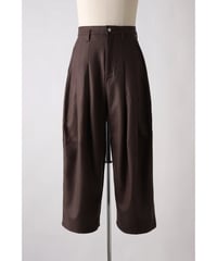 【SHINYAKOZUKA（シンヤコヅカ）】SMALL TRADES hi, baggy　-sepia