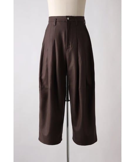 【SHINYAKOZUKA（シンヤコヅカ）】SMALL TRADES hi, baggy　-sepia