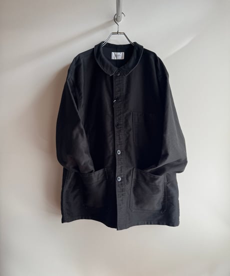 【CIOTA（シオタ）】 Moleskin French Work Jacket -BLACK