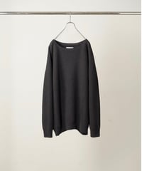 【ANCELLM（アンセルム）】TUCK IN KNIT - BLACK