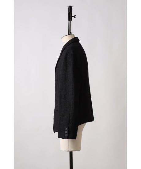 【SHINYAKOZUKA（シンヤコヅカ）】SMALL TRADES antiqued tailor -black with night black