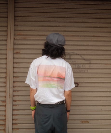 【SEKIYAHAMA SUNSET T-shirt   artwork by yoshirotten】