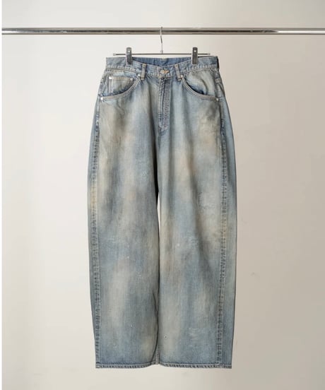 【ANCELLM（アンセルム）】STRAIGHT WIDE DENIM PANTS -INDIGO