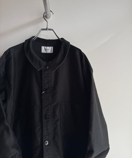 【CIOTA（シオタ）】 Moleskin French Work Jacket -BLACK