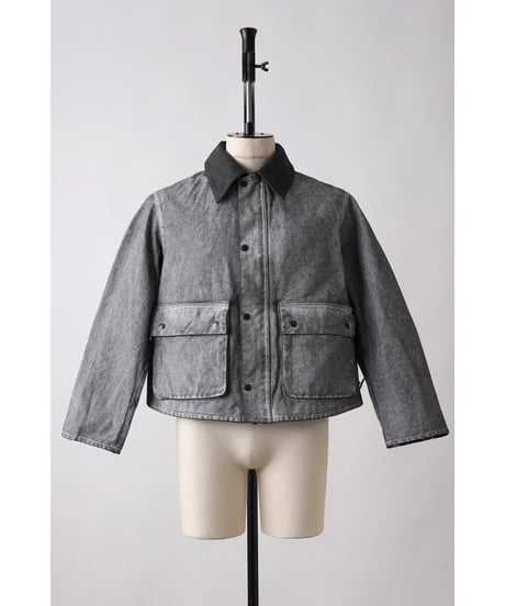 【SHINYAKOZUKA（シンヤコヅカ）】SMALL TRADES charles jacket with picturesque stitches -night black