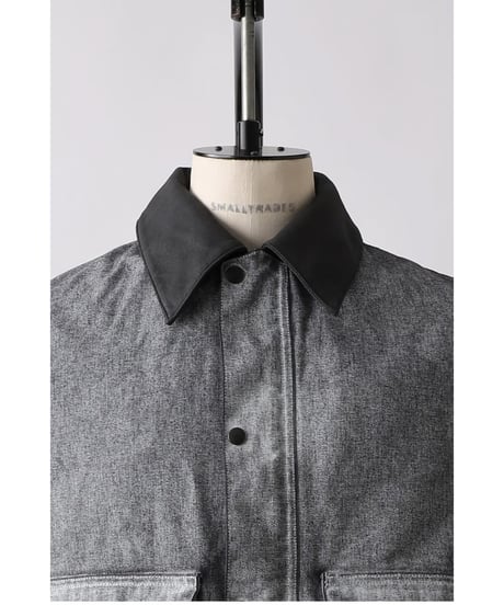 【SHINYAKOZUKA（シンヤコヅカ）】SMALL TRADES charles jacket with picturesque stitches -night black