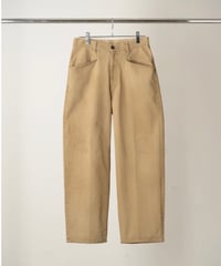 【ANCELLM（アンセルム）】 AGING CHINO SLACKS -BEIGE