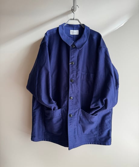 【CIOTA（シオタ）】 Moleskin French Work Jacket -NAVY