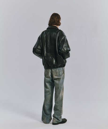 【ANCELLM（アンセルム）】H.L TUCK JACKET -BLACK