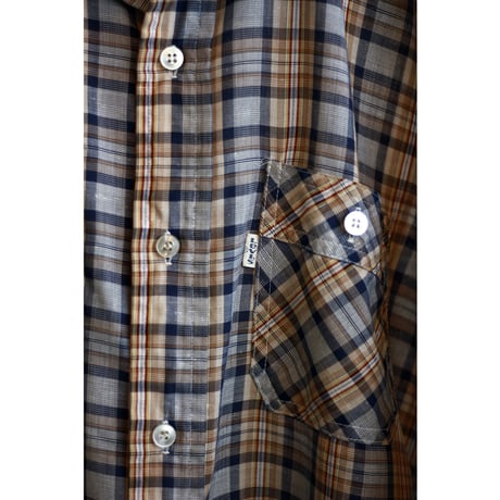 1980s “Levi's” White Tab Plaid Shirt