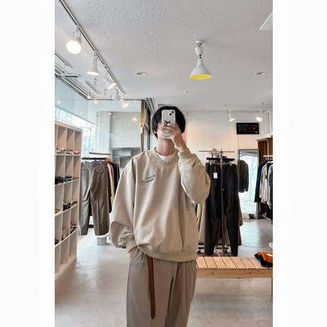 “AFTON” Embroidery Logo Pullover Jacket