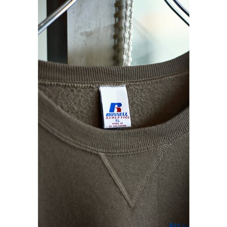 1990s Late〜 “Russell Athletic” Graphic Print Sweatshirt