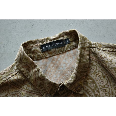 “Flying Dutchman” Paisley Print Shirt