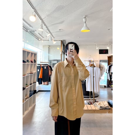 1970s Vintage “Atkinson” Solid Color Shirt