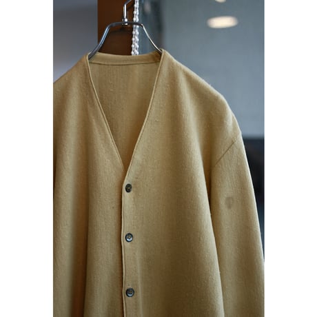 Vintage Butter Yellow Knit Cardigan