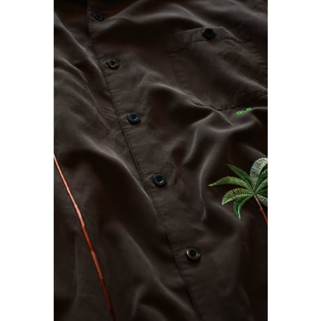 1990s〜 Palm Embroidery Shirt