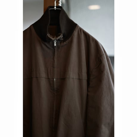 Vintage Rib Collar Riri Full Zipup Jacket (Reversible)