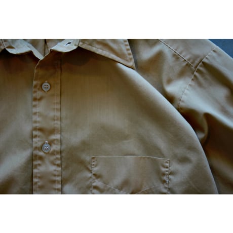 1970s Vintage “Atkinson” Solid Color Shirt