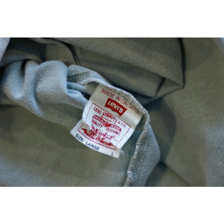 1990s “Euro Levi's” Double Pocket Denim Shirt / Made in Croatia
