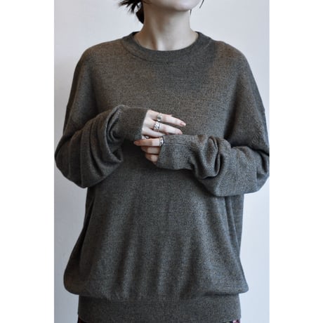 1990s〜2000s Early Silk Blend Mix Knit Light Sweater