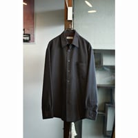 2000s “C&A CANDA” Modal Stripe Embroidery Shirt