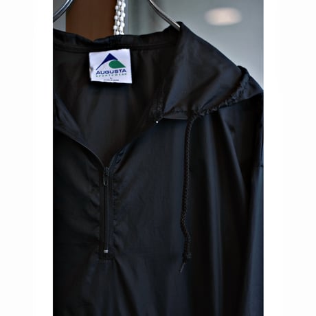 2000s “Augusta Spotswear” Black Nylon Anorak