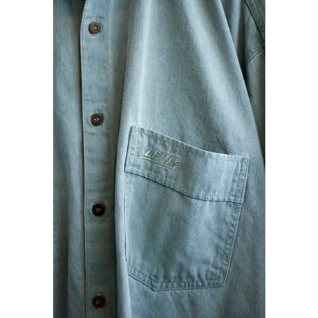 1990s “Euro Levi's” Double Pocket Denim Shirt / Made in Croatia