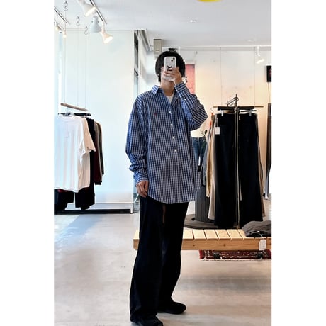 1990s〜 “Ralph Lauren” Classic Fit Plaid Shirt