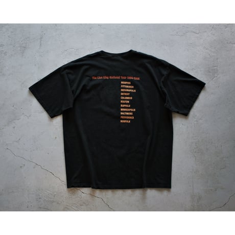 2004-05 “THE LION KING” ©︎Disney National Tour Tshirt