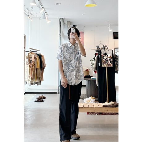 “Abercrombie&Fitch” Viscose Cotton Paisley Shirt