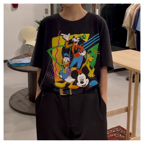 “Disney” Offical Characters Graphic Print Tshirt