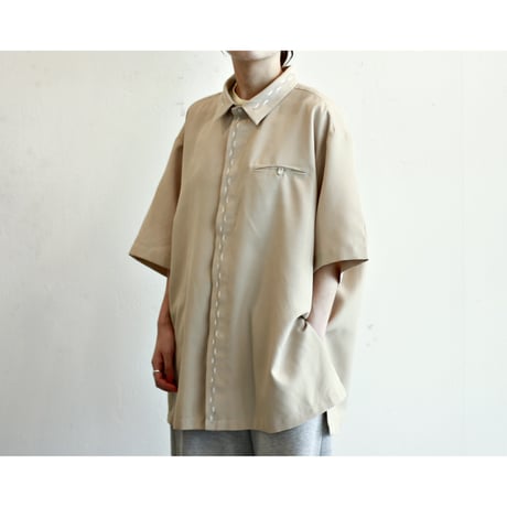 Vintage Flyfront Embroidery Shirt