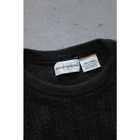 1990s “KNIGHTSBRIDGE” 3D Knit Sweater
