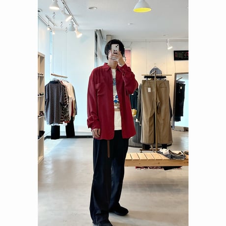 1990s〜 Color Silk Shirt