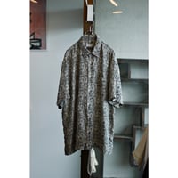 1990s〜 Abstract Print Silk Shirt