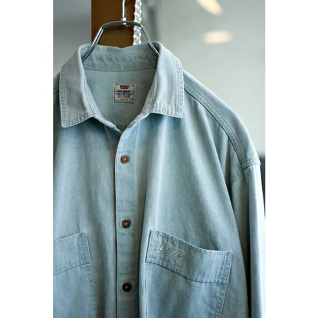 1990s “Euro Levi's” Double Pocket Denim Shirt / Made in Croatia