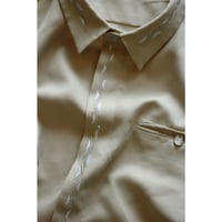 Vintage Flyfront Embroidery Shirt