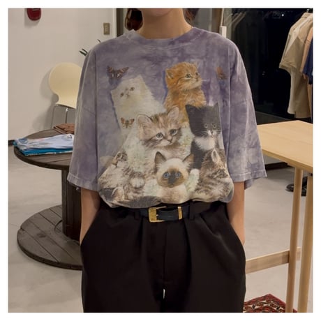 “The Mountain” Fancy Kittens Tie Dyed Tshirt