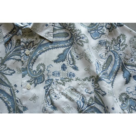 “Abercrombie&Fitch” Viscose Cotton Paisley Shirt