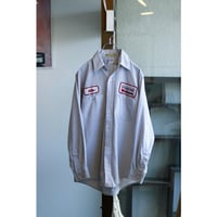 1980s “RED KAP” Wappened Stripe Work Shirt / Made in USA