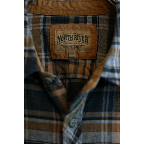 ”North River” Plaid Flannel Shirt