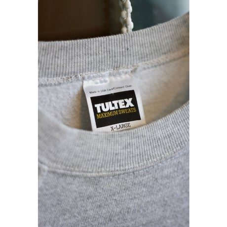 1990s Tultex “Wisconsin Univ.” Logo Print Sweatshirt / Made in USA