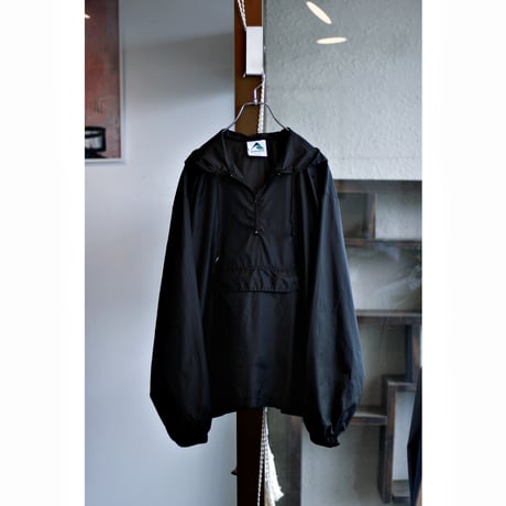 2000s “Augusta Spotswear” Black Nylon Anorak