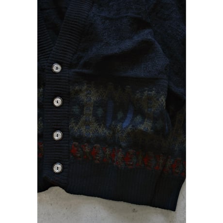 1990s “Sovrano” 3D Knit Cardigan / Made in Australia